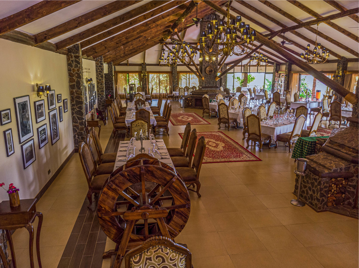 Dinner at Oldeani Mountain and the Ngorongoro Crater Rim