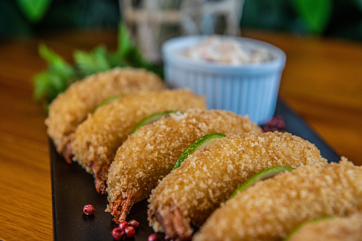 Supresas de camarão n o Ciao o melhor camarão de Maua. 