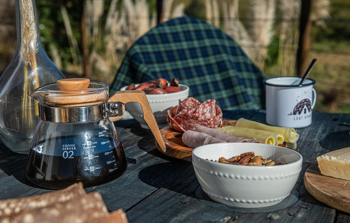 cafe da manha no the ranch 