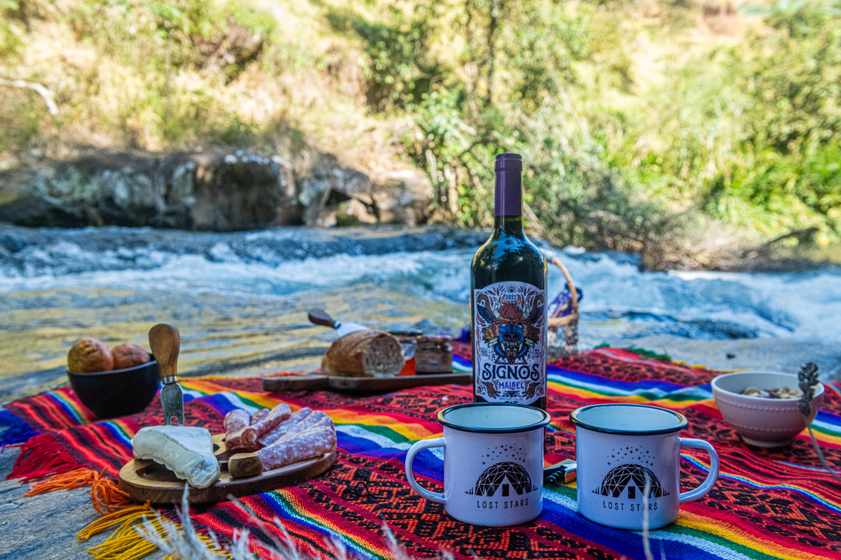 PIC NIC na cachoeira em Gonçalves 