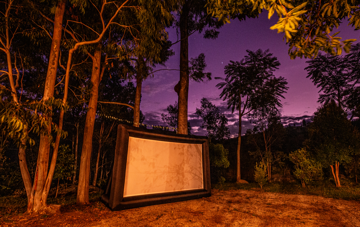 Cinema na natureza Minas Gerais 