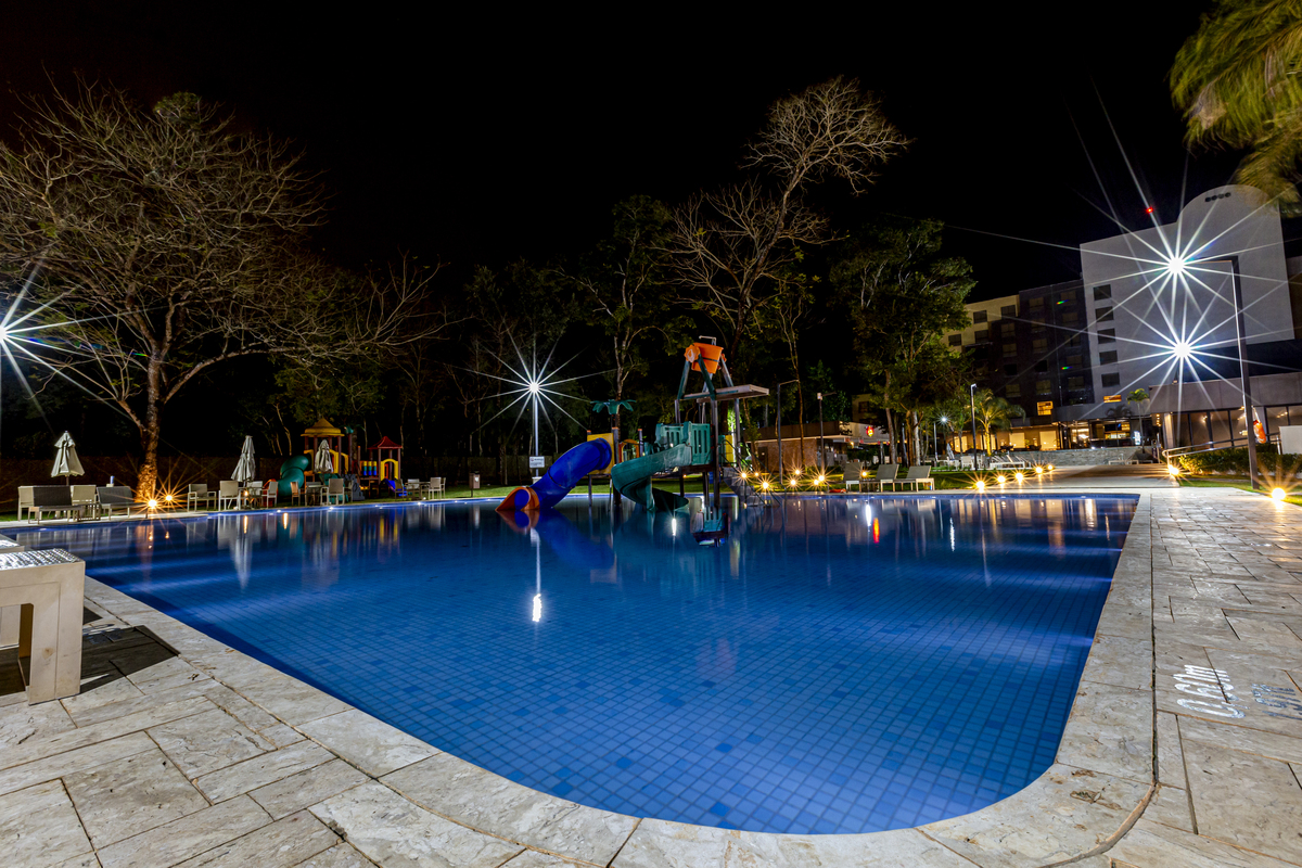 Piscina espetacular em Foz do Iguaçu 