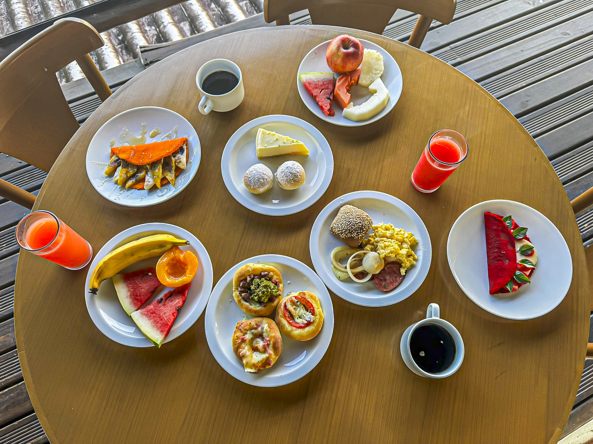 Cafe da manha para Casais Paraty 