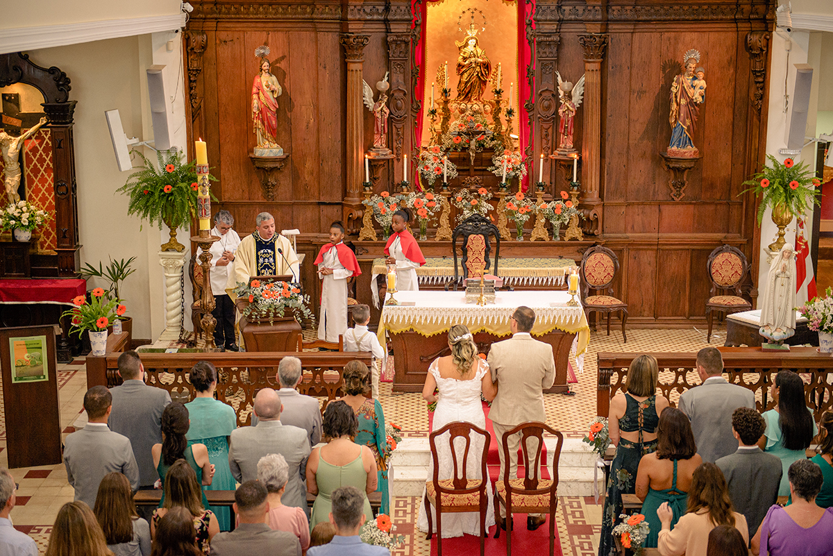 cerimônia de casamento