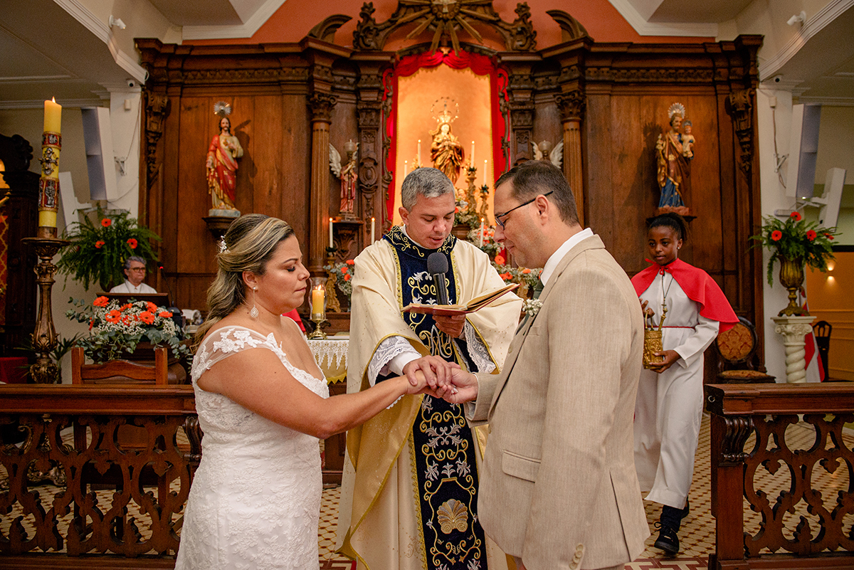 cerimônia de casamento