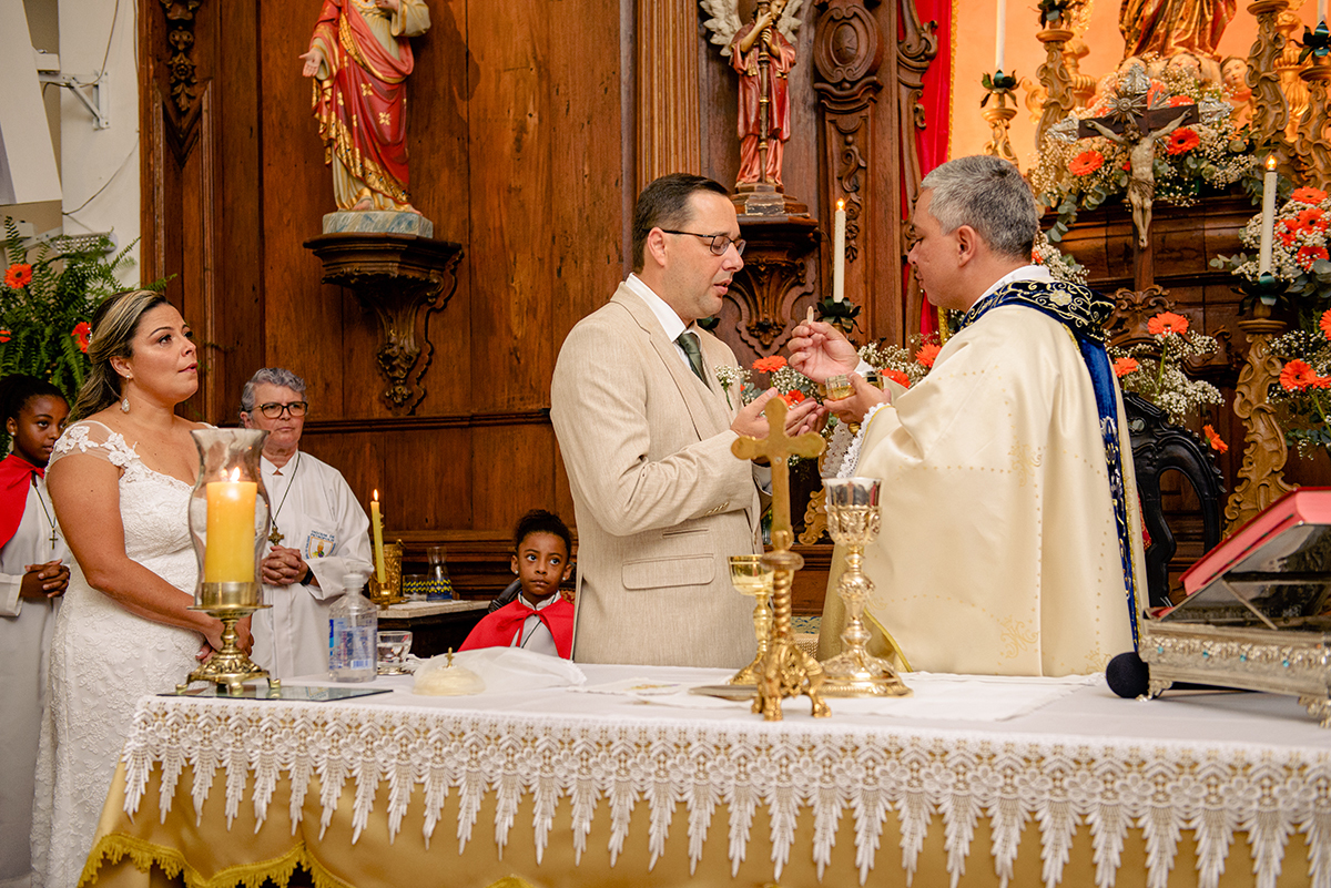 cerimônia de casamento