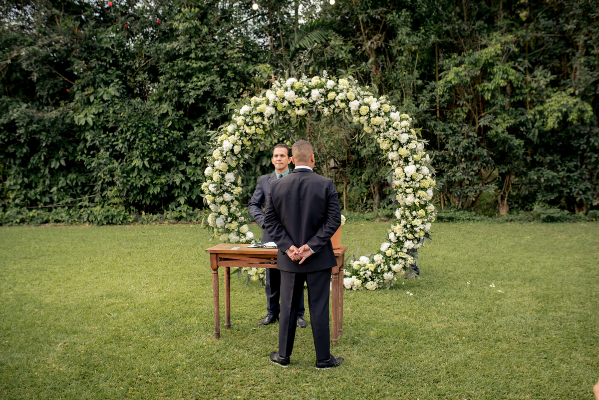 cerimônia de casamento