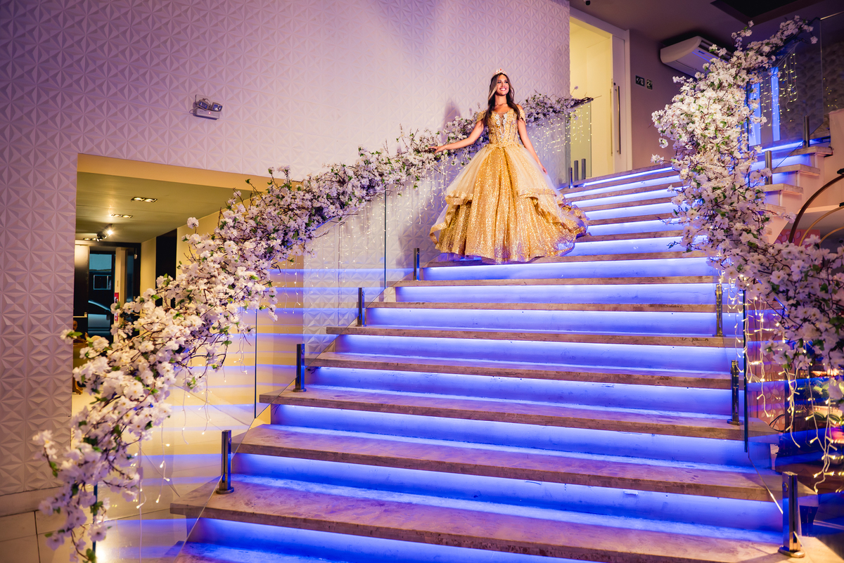 entrada da debutante 