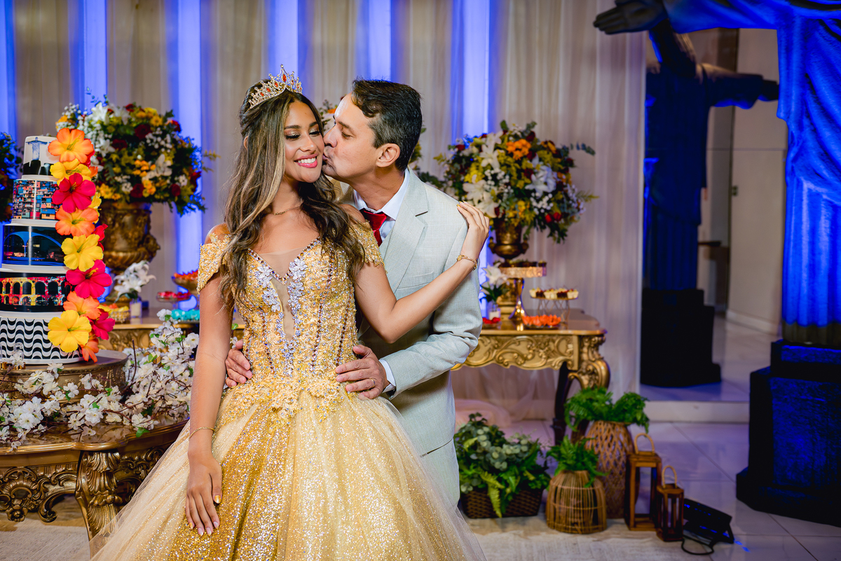 debutante com o Pai