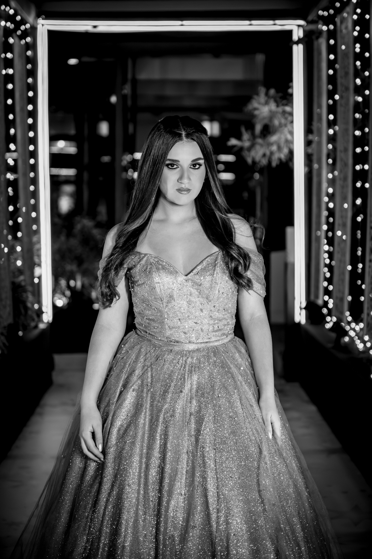 retrato da debutante isabella grossi  na casa das canoas - São Conrado