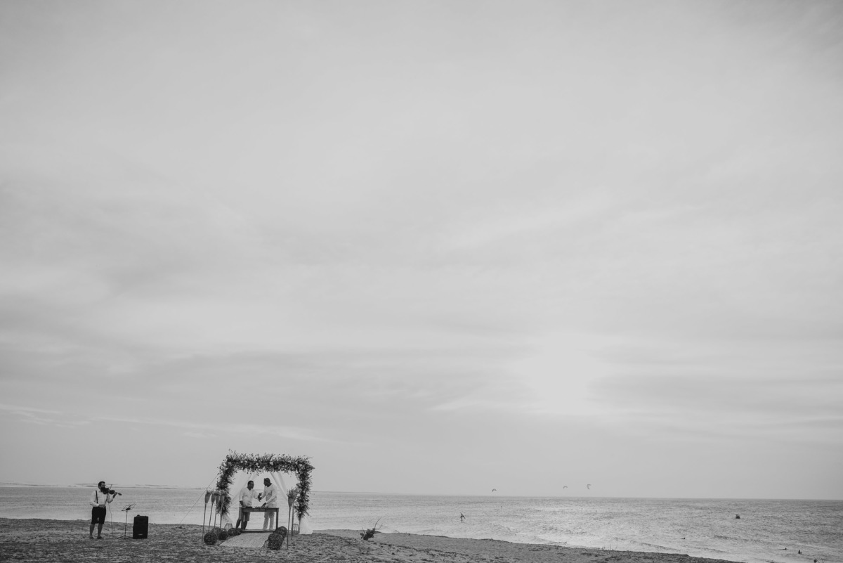 foto de longe mostrando o local da cerimonia 