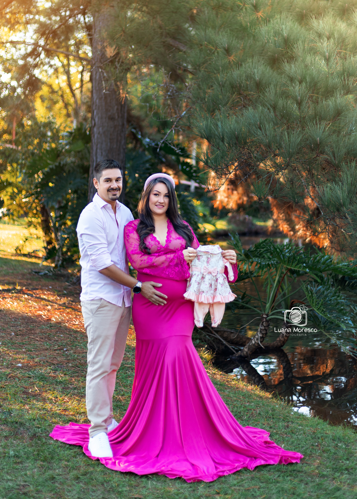 ensaio, gestante, externo, book, sessão, fotos, vestidos, luana, moresco, fotografia, ibirubá, sitio, da lagoa, ijui, cruz alta, santo angelo, panambi, casal, poses, onde, quando, indicação, melhor, gravidez, gravida, fotografa, natureza, lago, lagoa