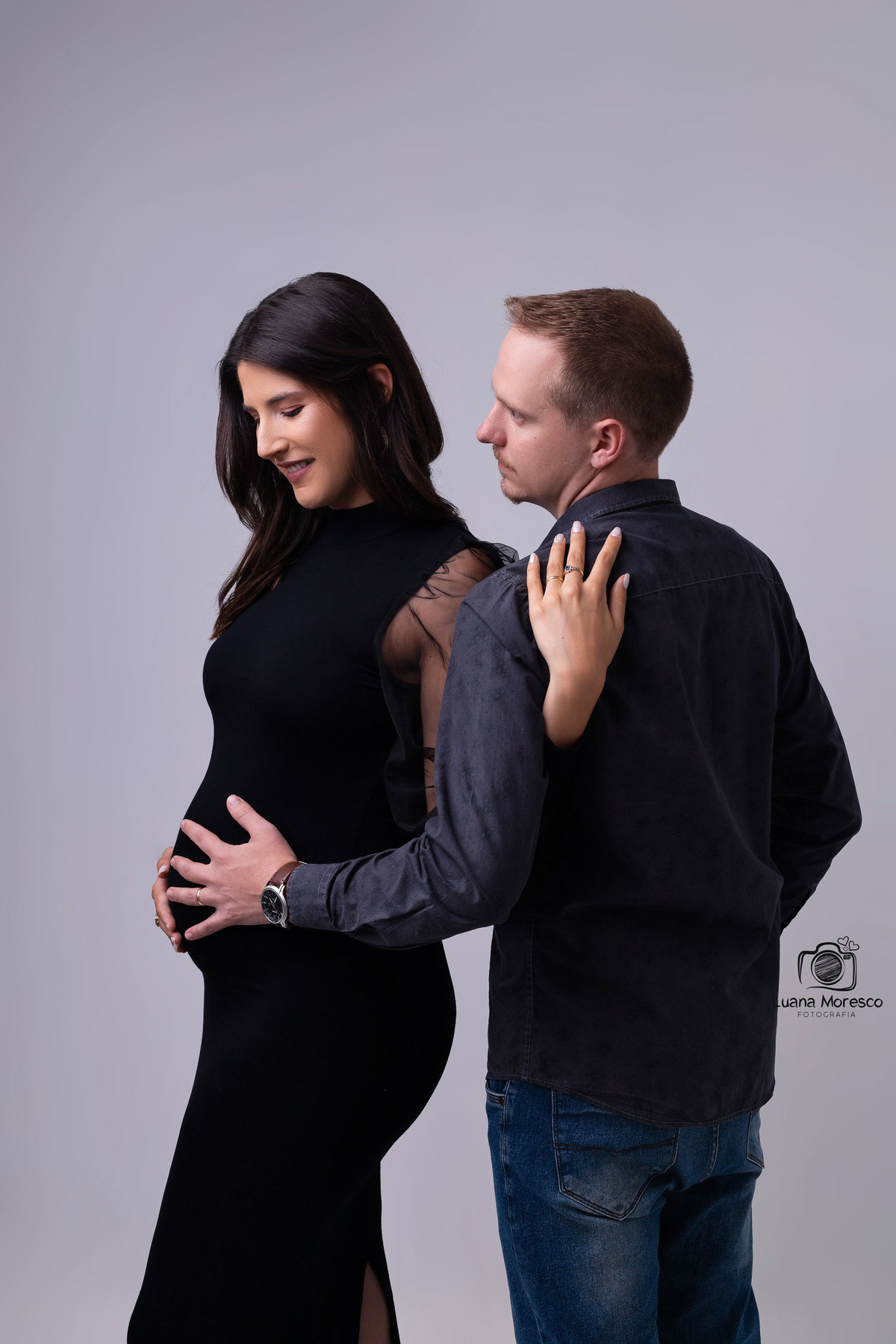 Ensaio Gestante Estudio Externo Moderno Melhor Mais Onde Quem Elegante Vestido Roupa Foto Fotografia Book Luana Moresco Ijui Cruz Alta Santo Angelo Panambi