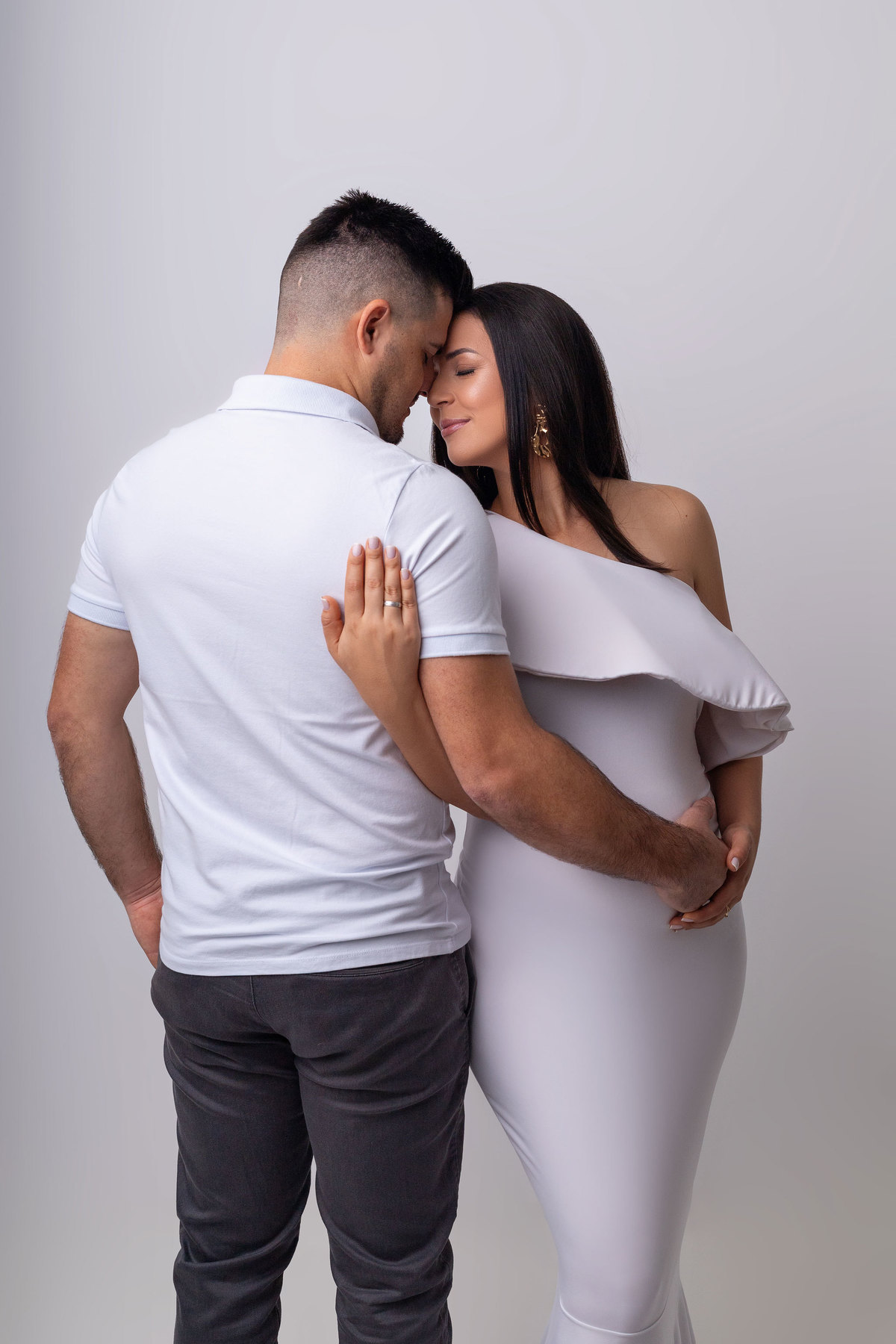 Ensaio Gestante Estudio Externo Moderno Melhor Mais Onde Quem Elegante Vestido Roupa Foto Fotografia Book Luana Moresco Ijui Cruz Alta Santo Angelo Panambi