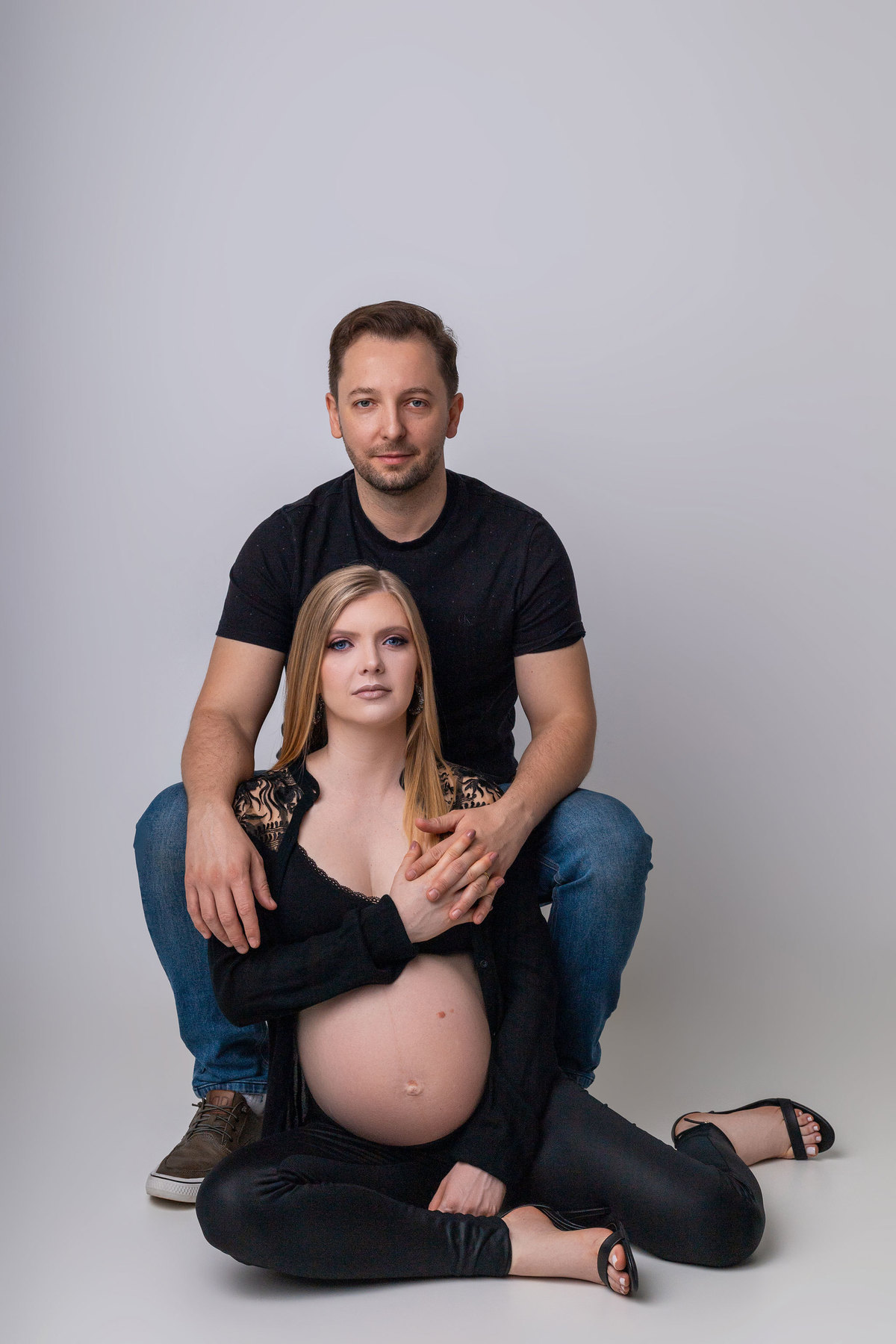 Ensaio Gestante Estudio Externo Moderno Melhor Mais Onde Quem Elegante Vestido Roupa Foto Fotografia Book Luana Moresco Ijui Cruz Alta Santo Angelo Panambi