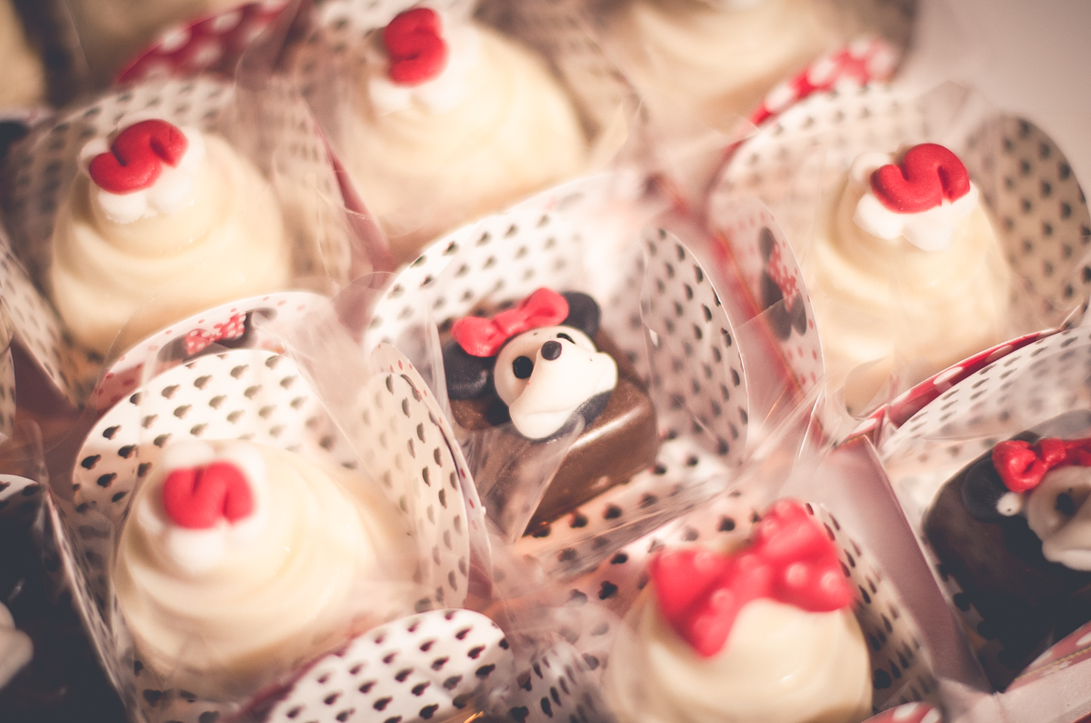 As delícias... docinhos!