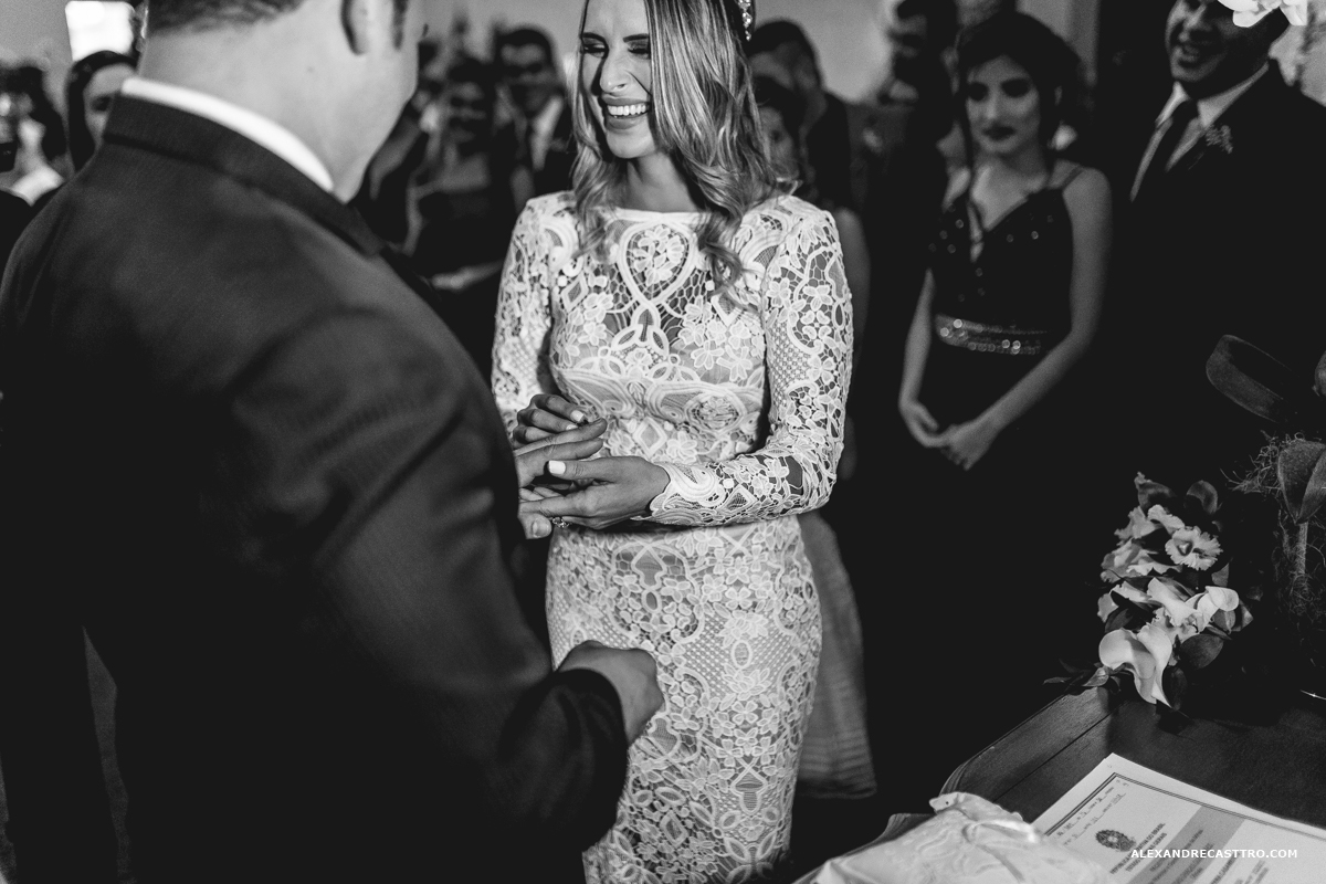 noivos preto e branco