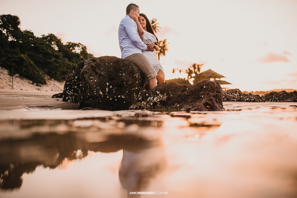 casal maravilhoso na praia