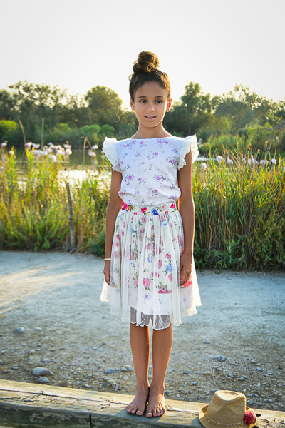 Lilou et les flamants roses