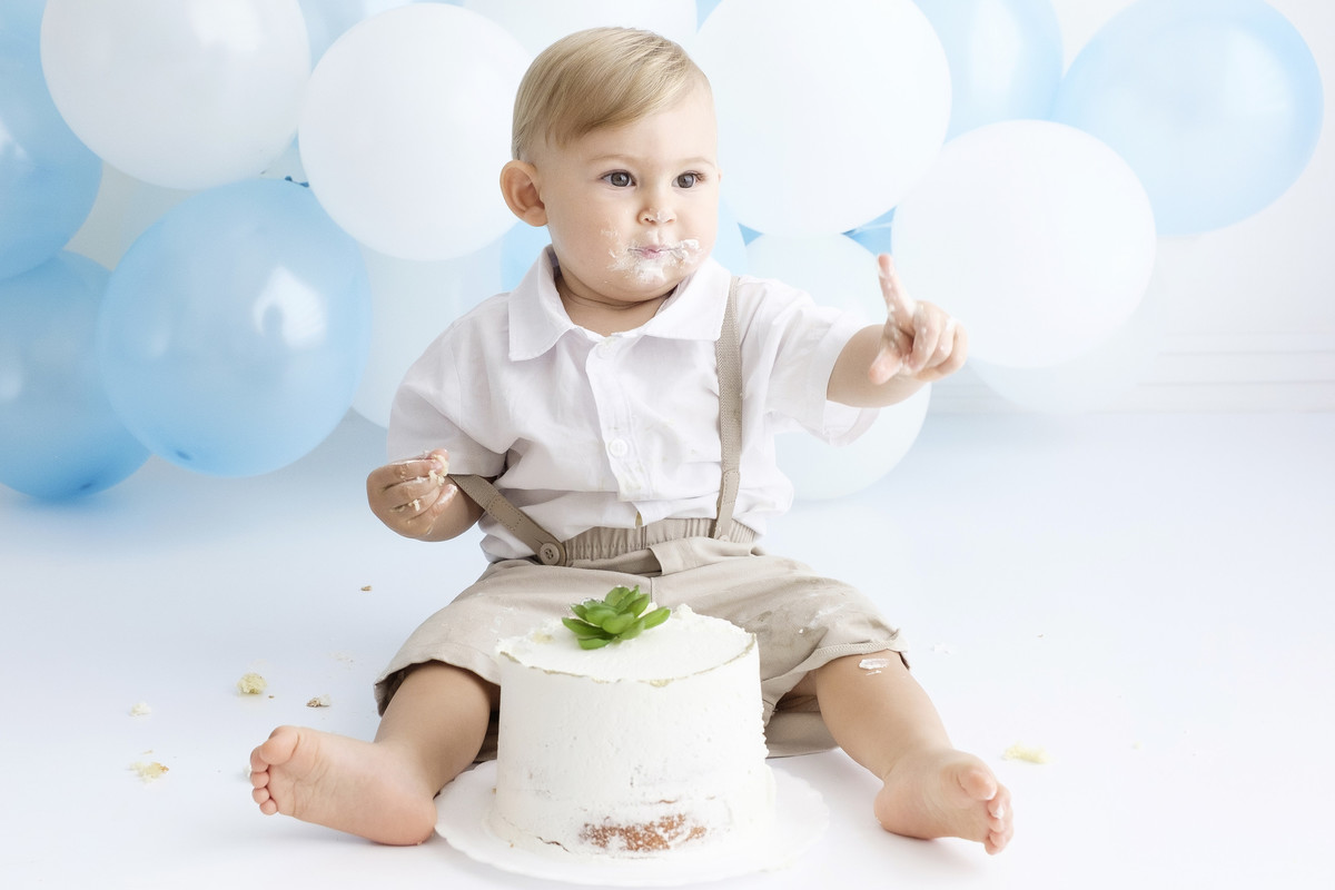 Smash The Cake de menino