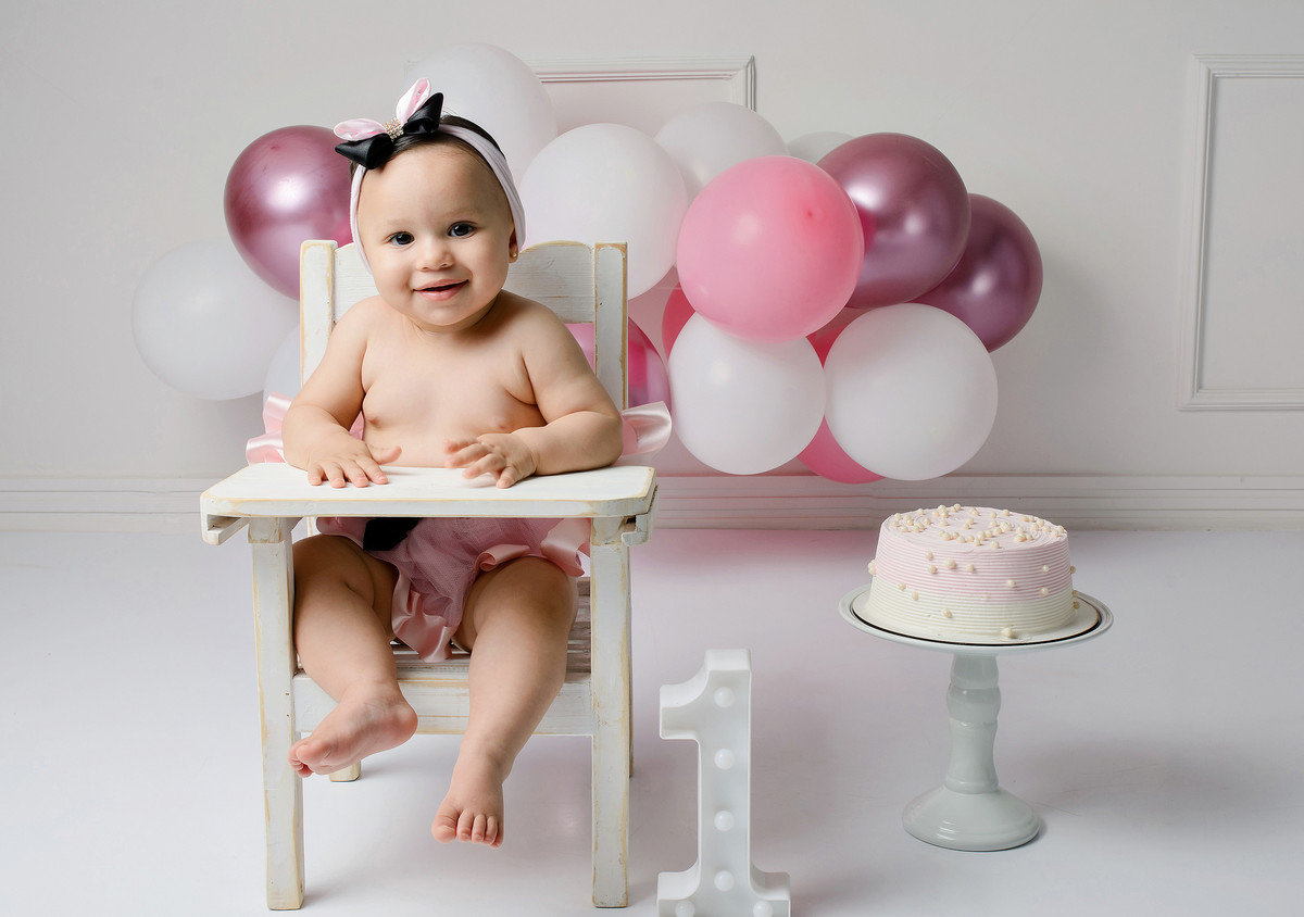 Ensaio de 1 aninho de princesa