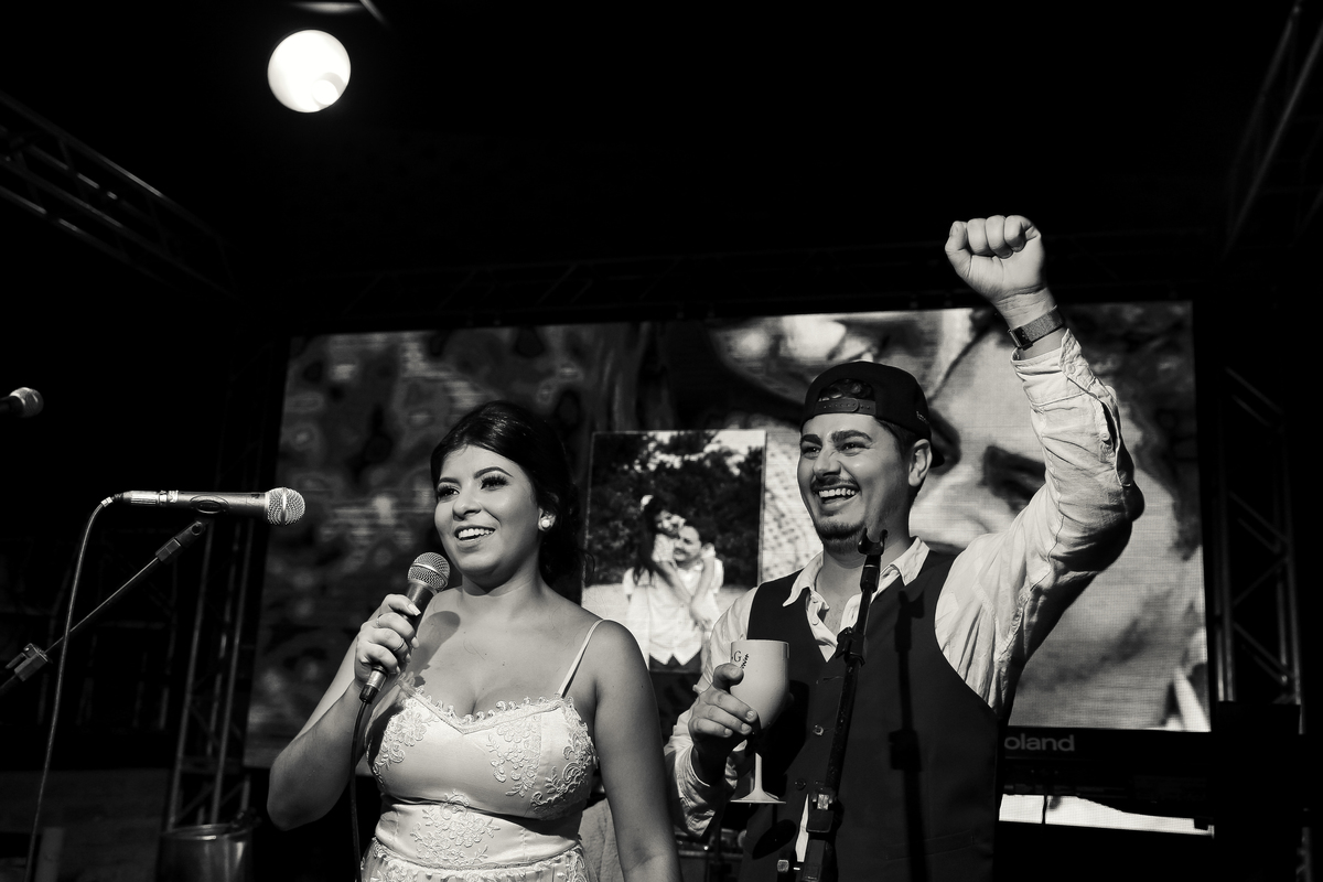 Casamento realizado na cidade de Carangola - MG espaço de festa Villa Pitanga