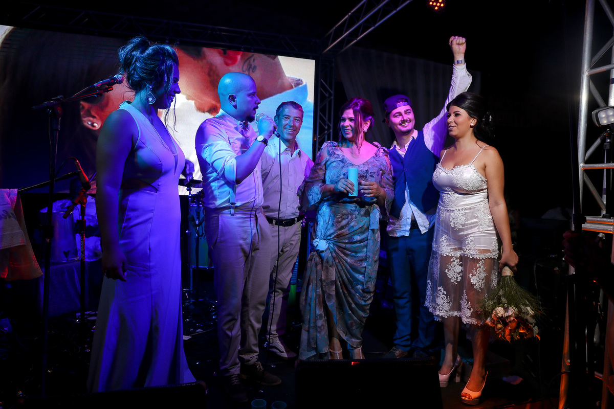 Casamento realizado na cidade de Carangola - MG espaço de festa Villa Pitanga