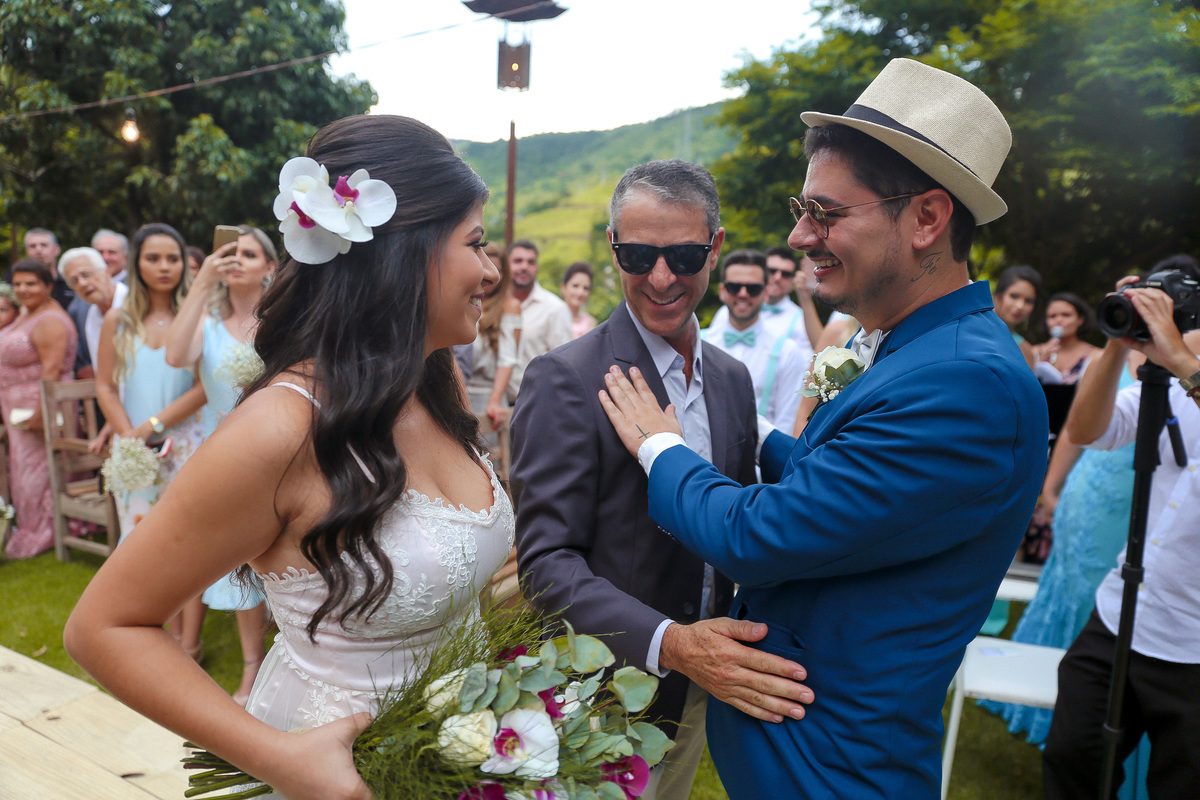 Casamento realizado na cidade de Carangola - MG espaço de festa Villa Pitanga