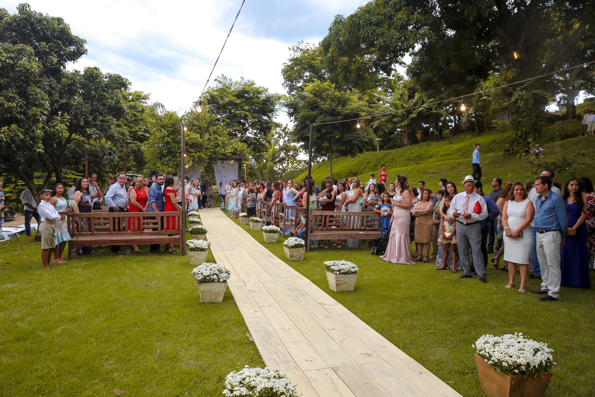 Casamento realizado na cidade de Carangola - MG espaço de festa Villa Pitanga