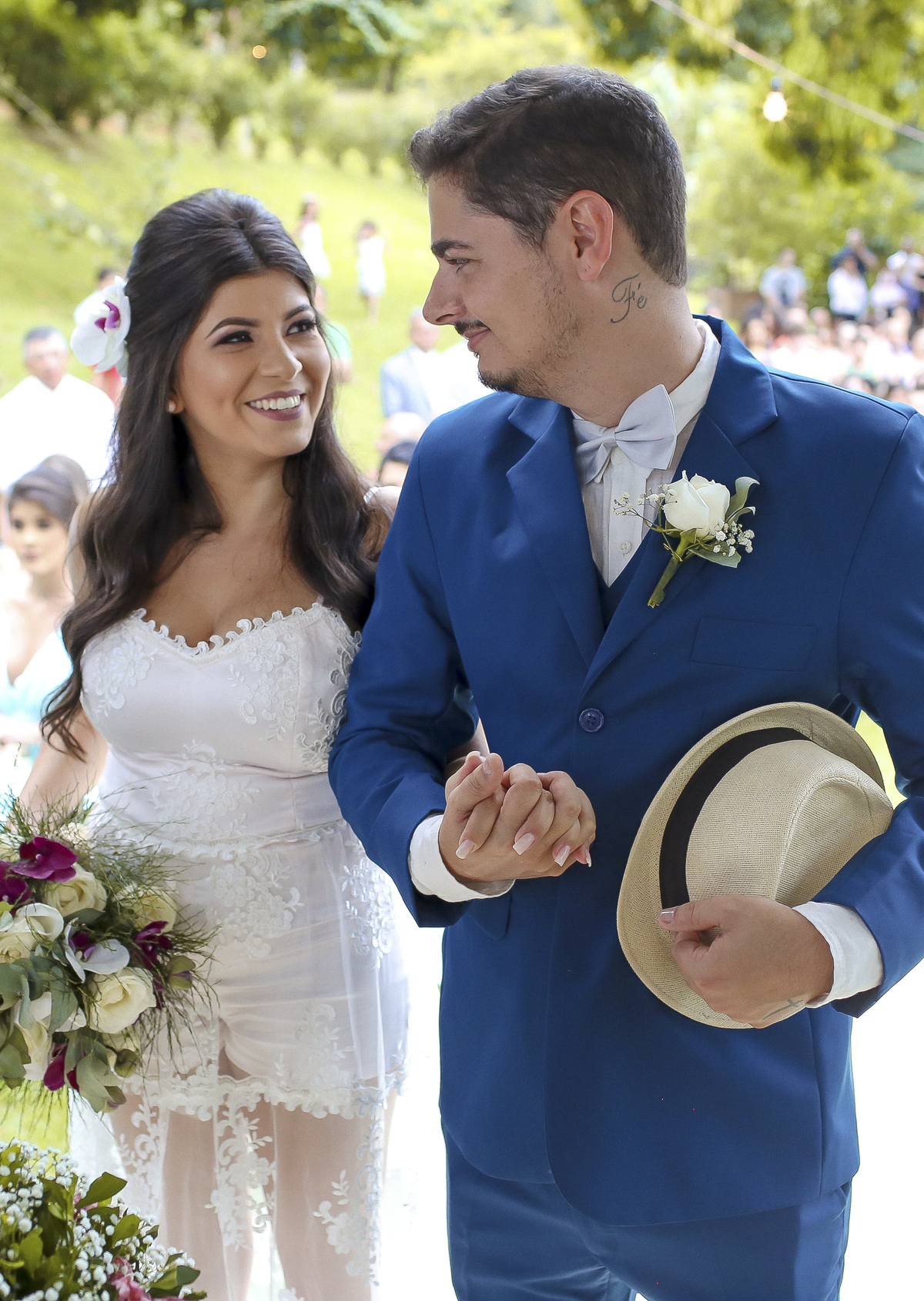 Casamento realizado na cidade de Carangola - MG espaço de festa Villa Pitanga
