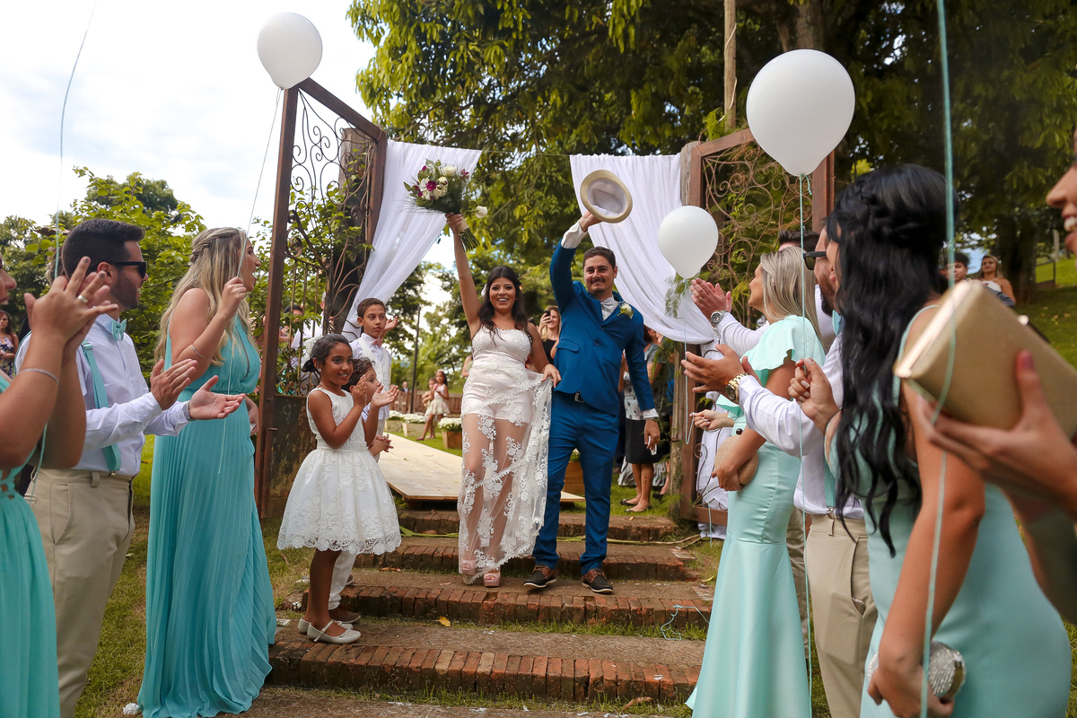 Casamento realizado na cidade de Carangola - MG espaço de festa Villa Pitanga