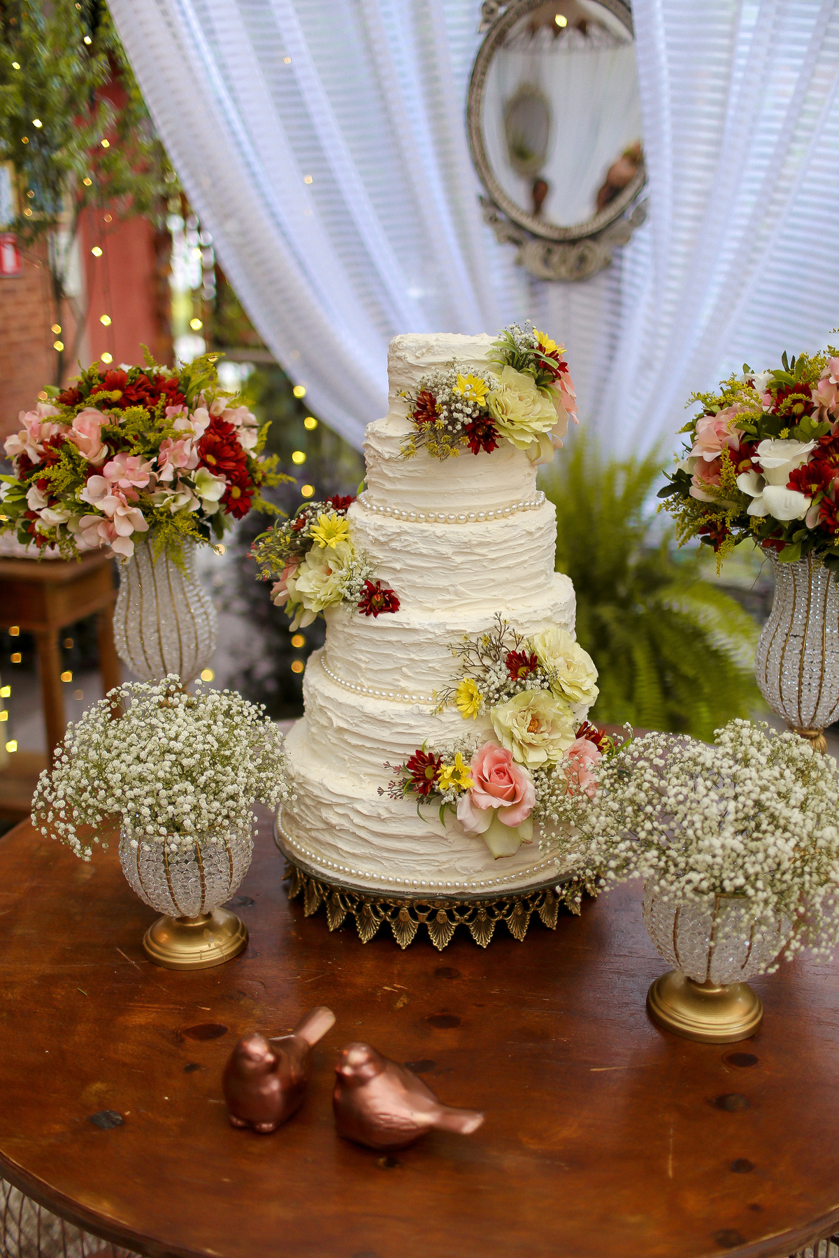 Casamento realizado na cidade de Carangola - MG espaço de festa Villa Pitanga