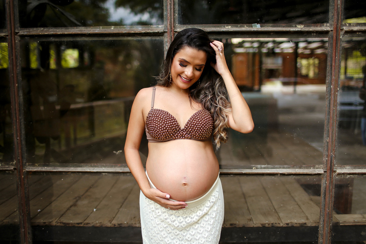 Ensaio de gestante em Carangola - MG