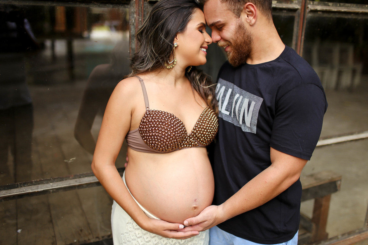 Ensaio de gestante em Carangola - MG