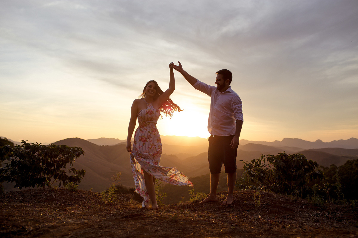 Ensaio de casamento, pré casamento realizado na cidade de Caparaó - MG, Espera Feliz