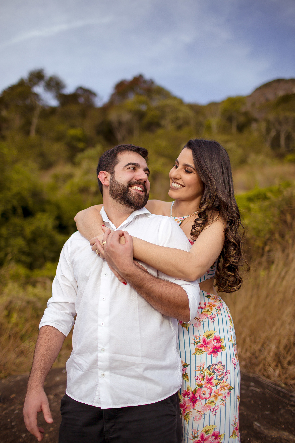 Ensaio de casamento, pré casamento realizado na cidade de Caparaó - MG, Espera Feliz
