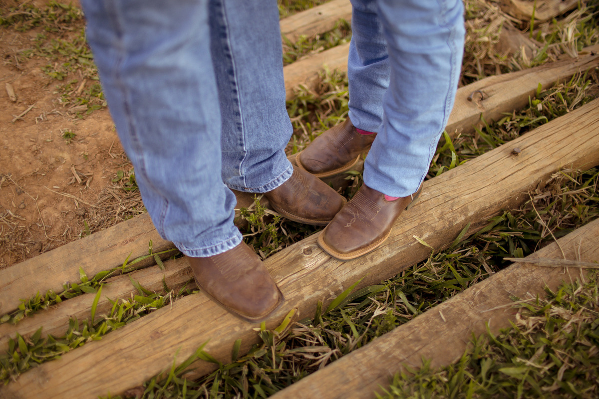 Ensaio  de Casamento com cavalos e vida no campo