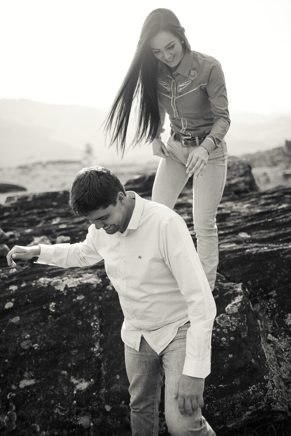 Ensaio  de Casamento com cavalos na cidade de Divino - MG