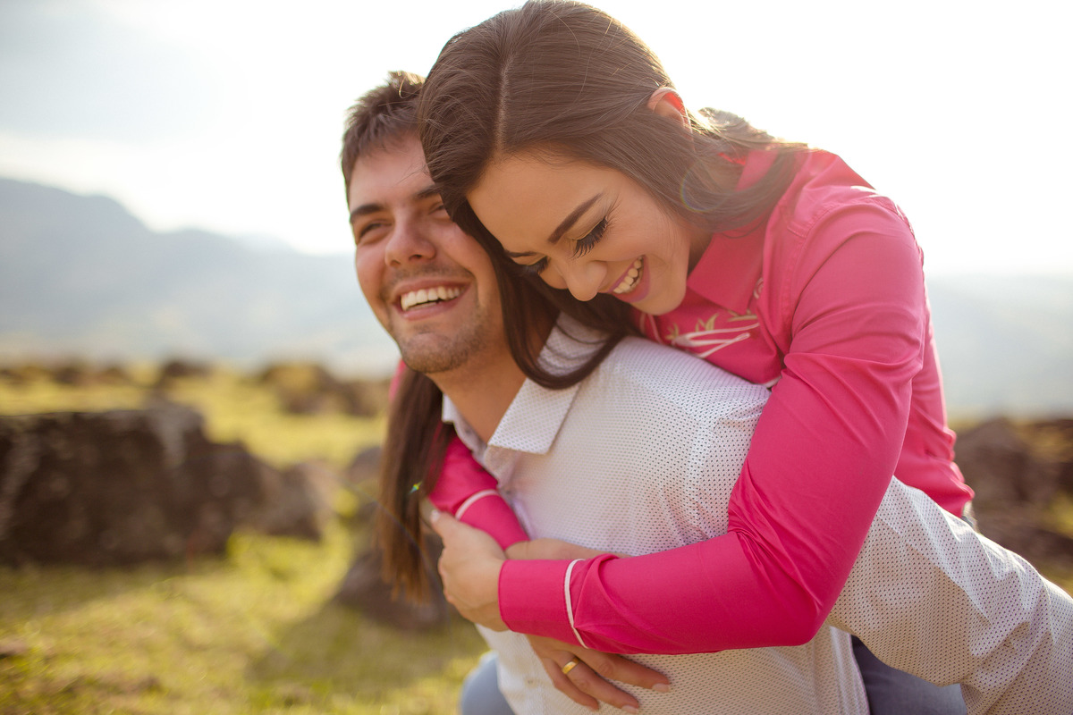 Ensaio  de Casamento com cavalos e vida no campo