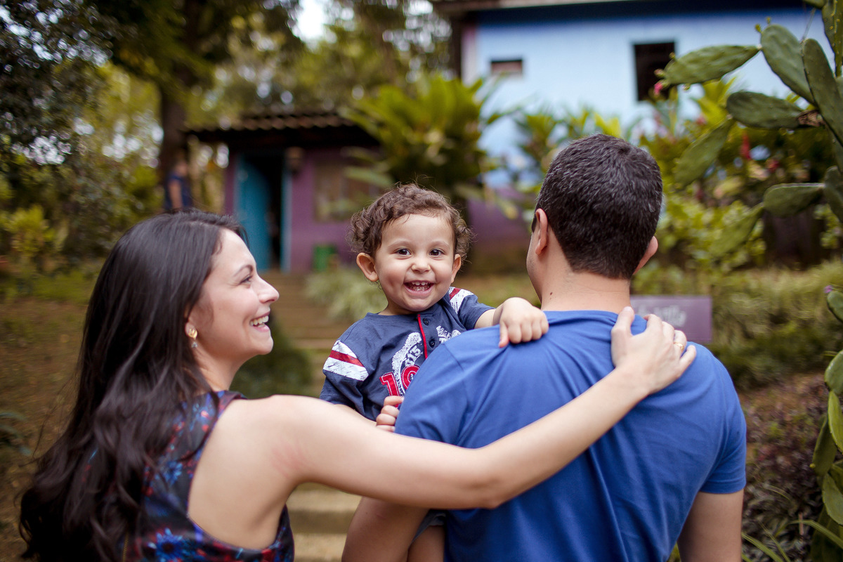 Ensaio de família realizado na cidade de Carangola - MG espaço de festa Villa 