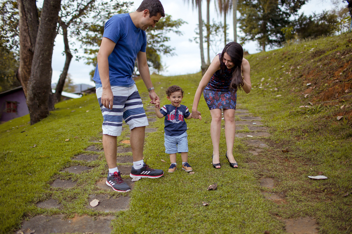 Ensaio de família realizado na cidade de Carangola - MG espaço de festa Villa 