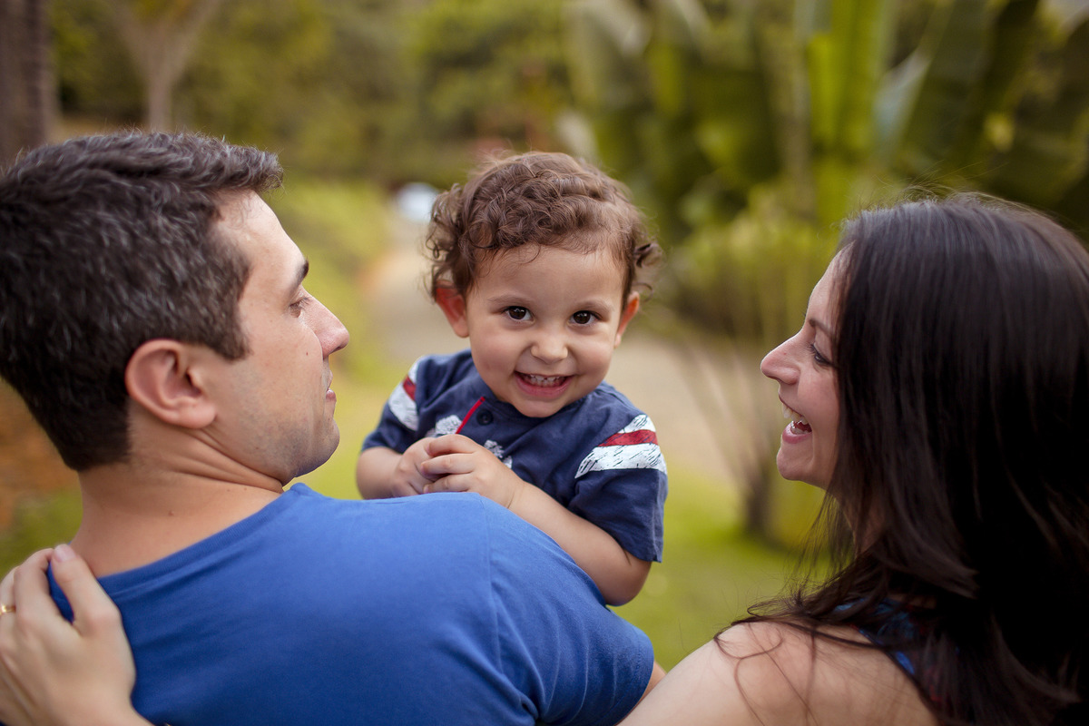 Ensaio de família realizado na cidade de Carangola - MG espaço de festa Villa 
