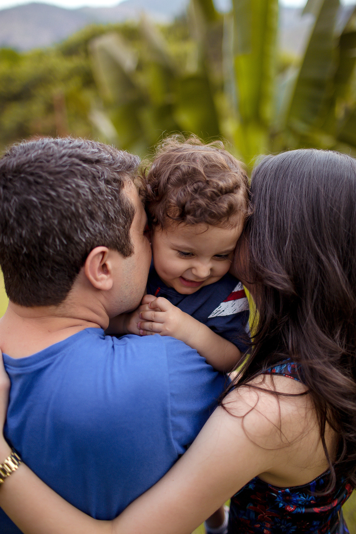 Ensaio de família realizado na cidade de Carangola - MG espaço de festa Villa 