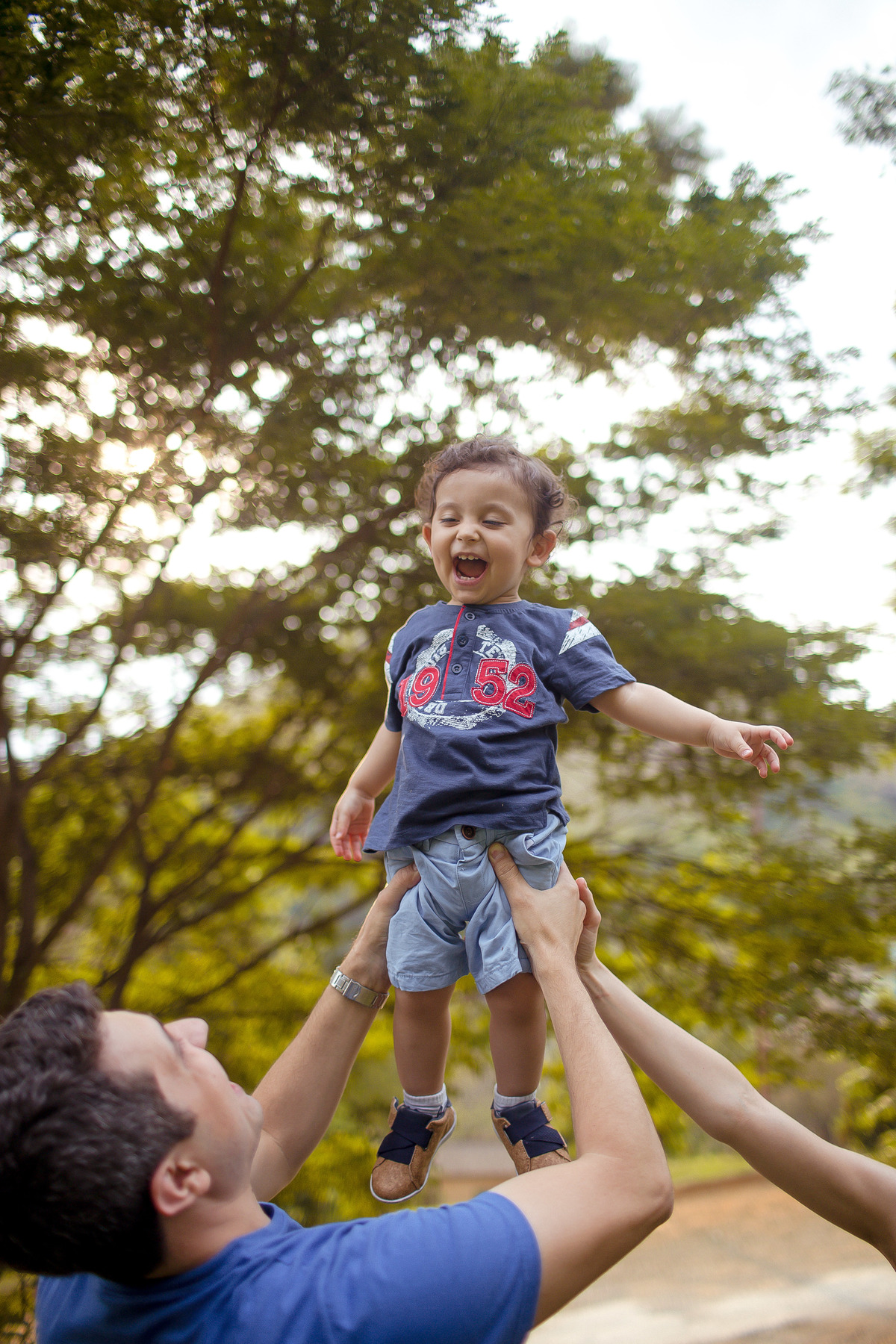Ensaio de família realizado na cidade de Carangola - MG espaço de festa Villa 