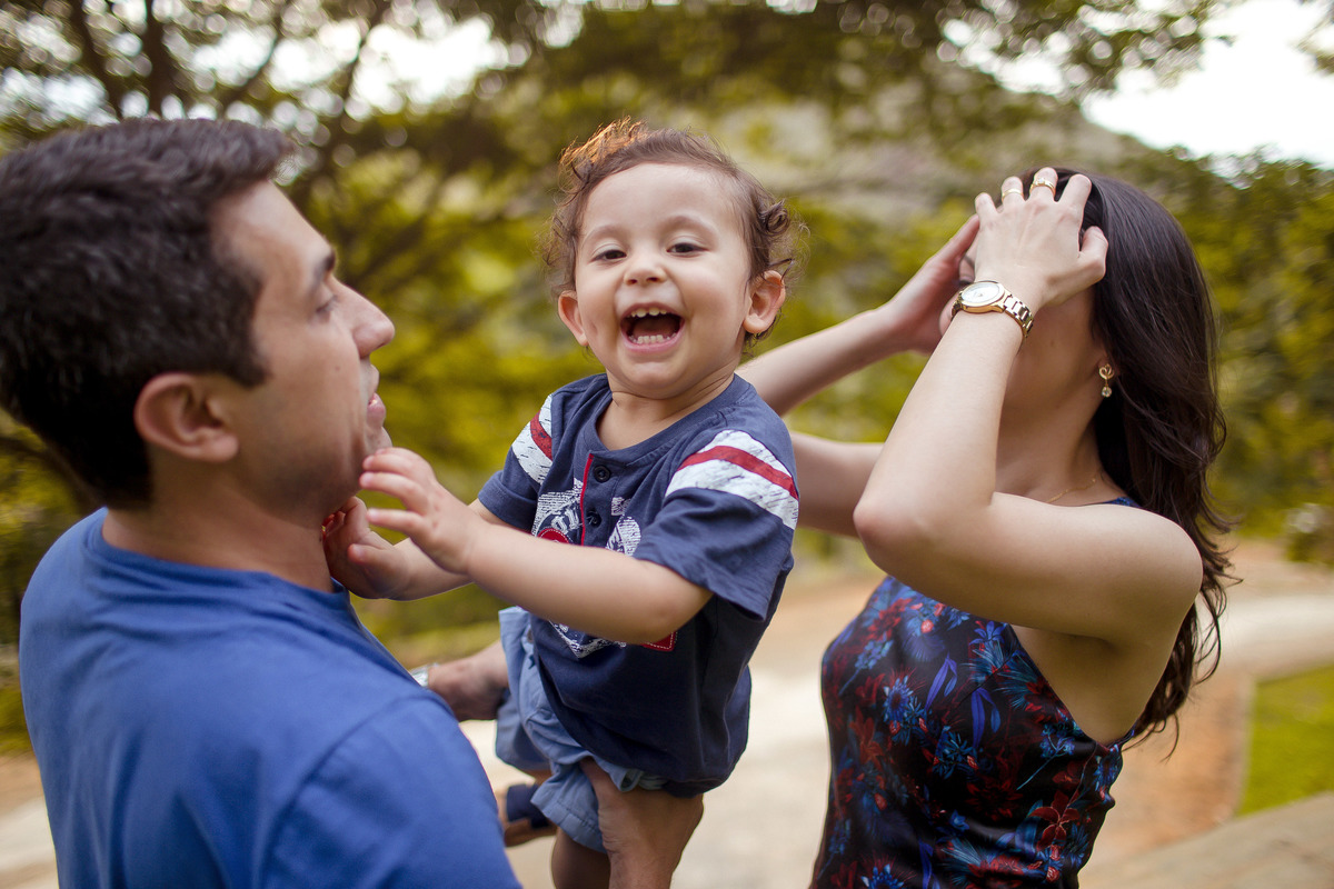 Ensaio de família realizado na cidade de Carangola - MG espaço de festa Villa 