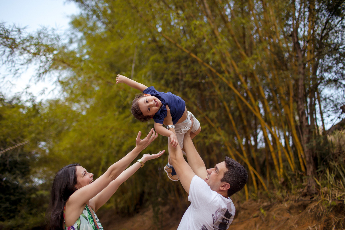 Ensaio de família realizado na cidade de Carangola - MG espaço de festa Villa 