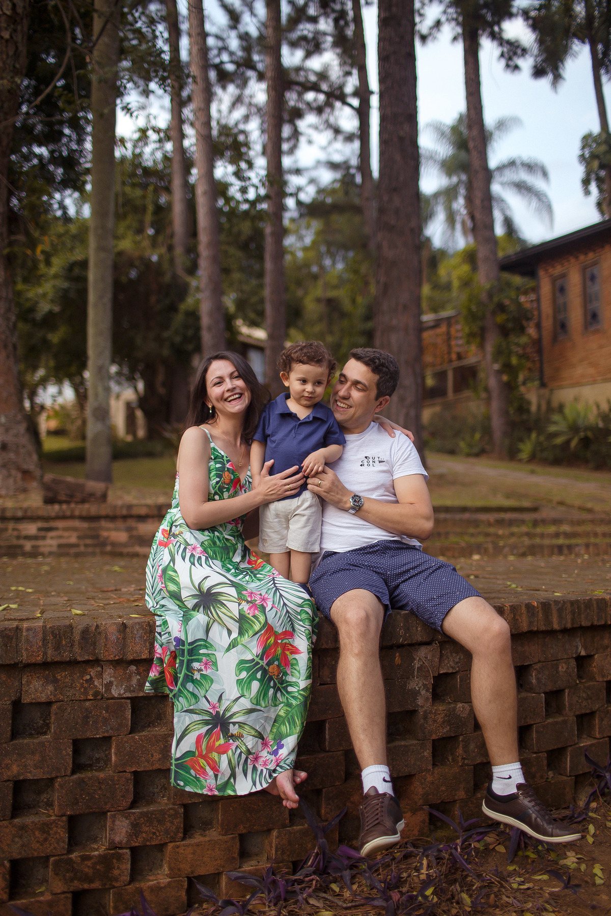 Ensaio de família realizado na cidade de Carangola - MG espaço de festa Villa 