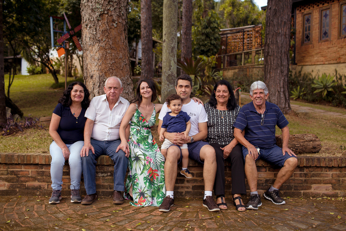 Ensaio de família realizado na cidade de Carangola - MG espaço de festa Villa 