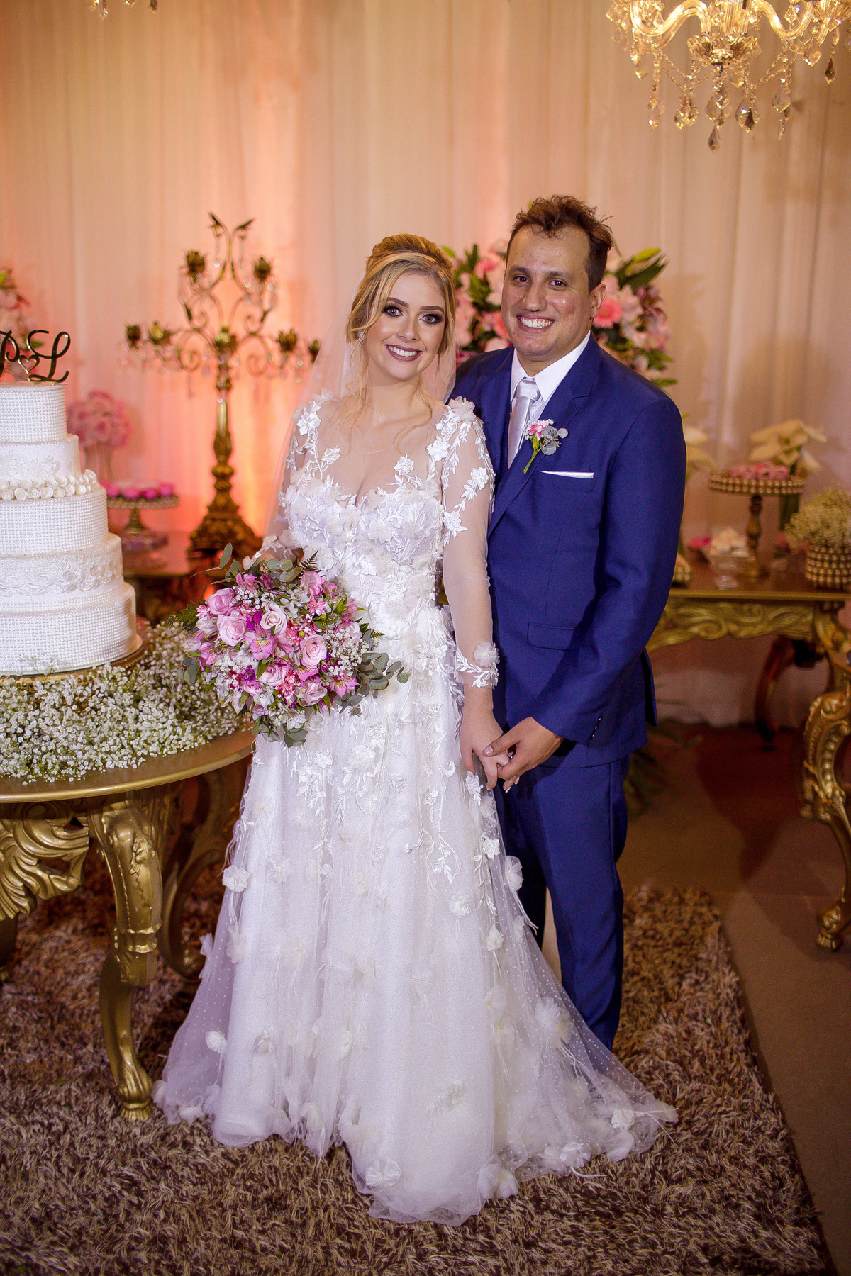 Casamento realizado na cidade de Espera Feliz- MG, recepção feita no  Espaço Cristal em Caiana - MG