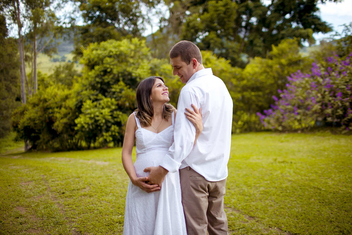 Ensaio de gestante em Carangola - MG Doce espera Alto Caparaó 